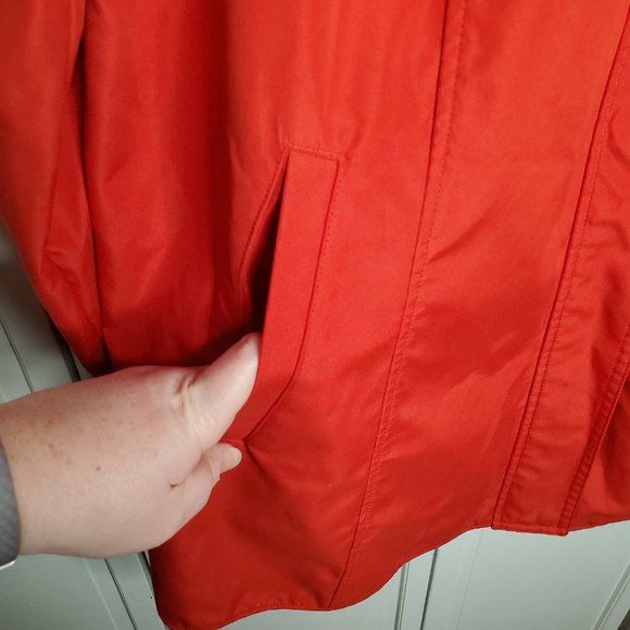 Dennis Basso 2X Full Zip Parka Jacket Coat with Hood & Pockets - Picture 4 of 11